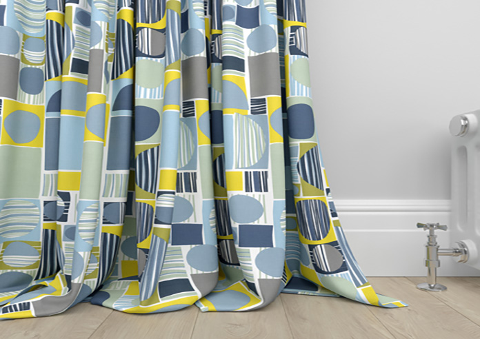 Carrie, Bluebell - Made to Measure Curtains - Image 6